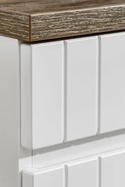 Meuble Sous Lavabo|Furnidea Meuble sous vasque à suspendre ICONIC blanc 60 cm