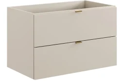 Furnidea Meuble sous vasque à suspendre DALIA CACHEMIRE 80 cm