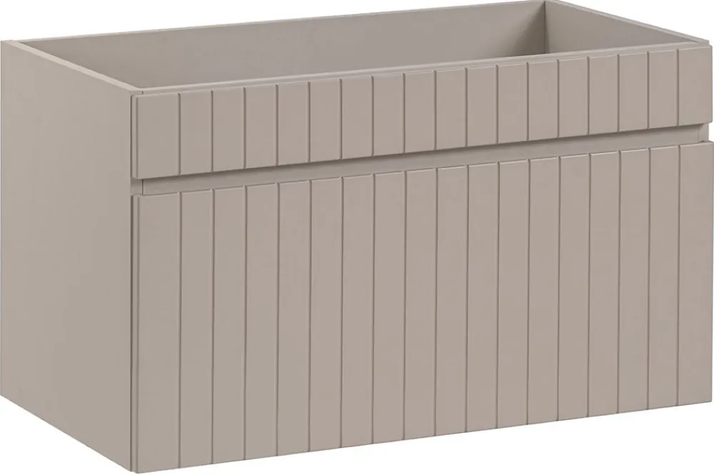 Meuble Sous Lavabo|Furnidea Meuble sous vasque à suspendre ICONIC CASHEMIRE 80 cm