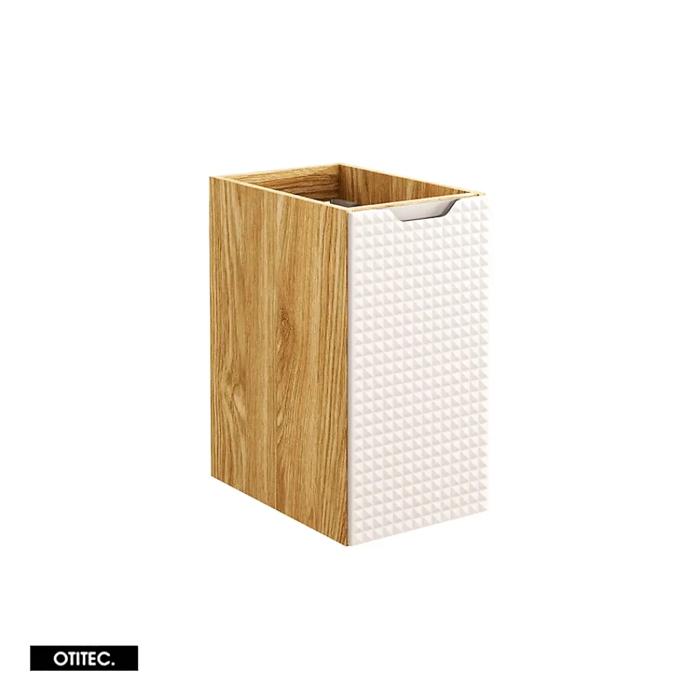 Meuble Sous Lavabo|Otitec Meuble sous vasque de 70 cm - avec plan - 2 portes - SETTA