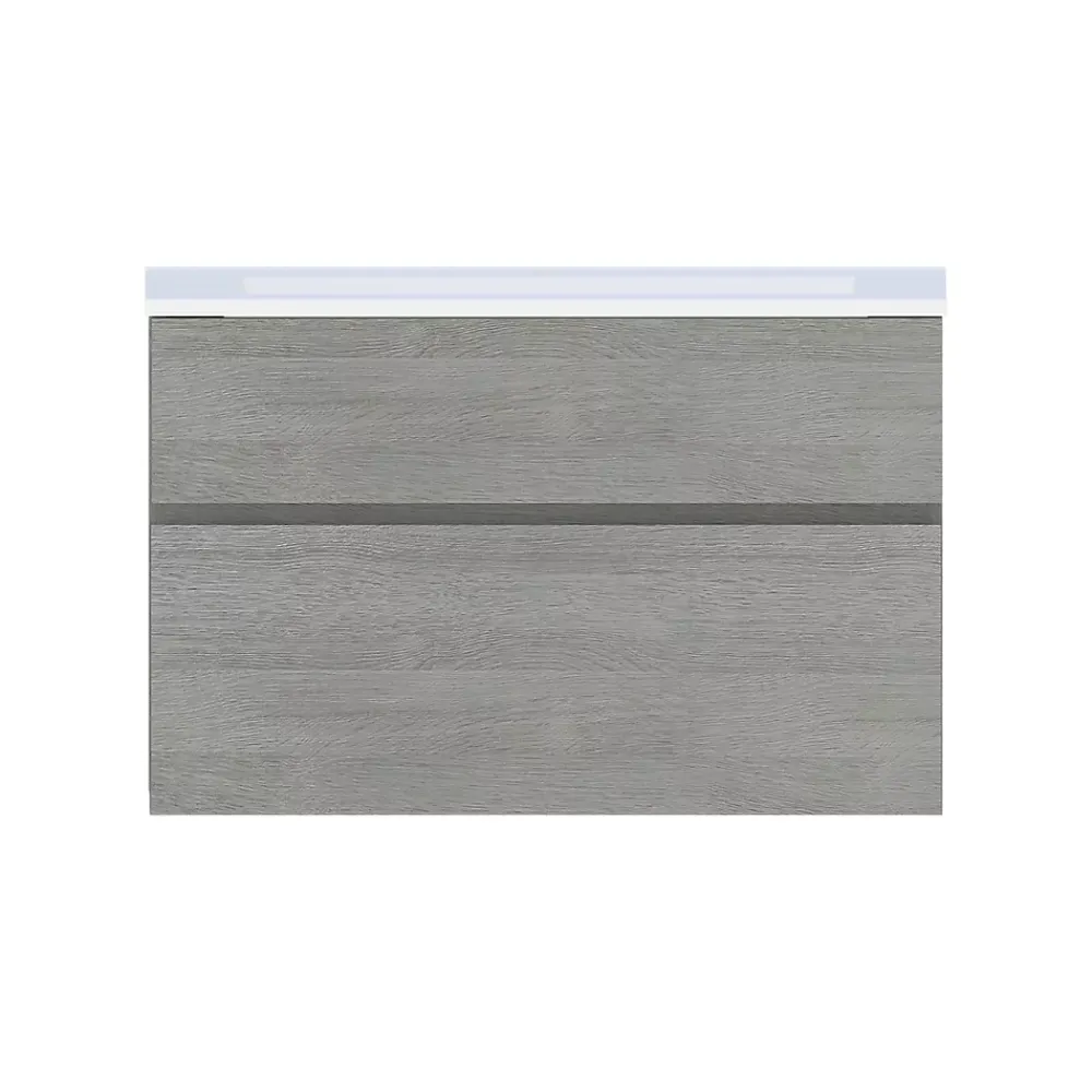Meuble Buanderie|Meuble Sous-Vasque|Cooke & Lewis Meuble sous vasque effet chêne clair l.90 x H.57 x P.50 cm 2 tiroirs, Calao