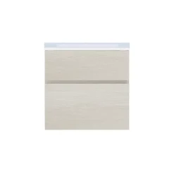 Meuble Buanderie|Meuble Sous-Vasque|Cooke & Lewis Meuble sous vasque effet chêne l.60 cm 2 tiroirs, Calao