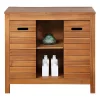 Vente-unique Meuble sous vasque en bois d'acacia - 90 cm - PULUKAN