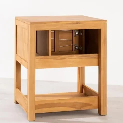 Wanda Collection Meuble sous vasque en teck Cosy 67cm