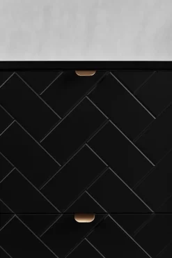 Meuble Sous-Vasque|Furnidea Meuble sous vasque MADIS NOIR 60 cm G