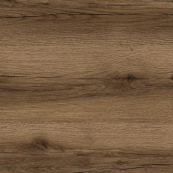 Cosyneo Meuble sous vasque seul, 2 tiroirs et 1 porte, 100cm, vasque déportée droite - tabaco (bois foncé) - ZARZA