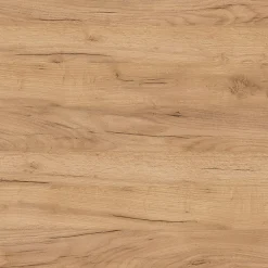 Cosyneo Meuble sous vasque seul, 2 tiroirs et 1 porte, 80cm, vasque centrée - roble (bois clair) - ZARZA