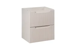 Meuble Sous-Vasque|Furnidea Meuble sous vasque suspendu 2 tiroirs NOVA CACHEMIRE 50 CM
