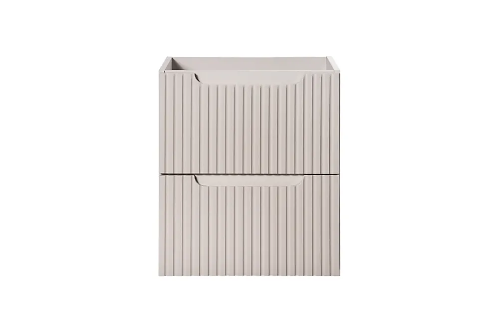 Meuble Sous-Vasque|Furnidea Meuble sous vasque suspendu 2 tiroirs NOVA CACHEMIRE 50 CM