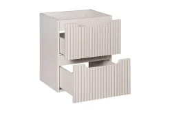 Meuble Sous-Vasque|Furnidea Meuble sous vasque suspendu 2 tiroirs NOVA CACHEMIRE 50 CM