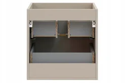 Furnidea Meuble sous vasque suspendu DALIA cachemire 50 cm