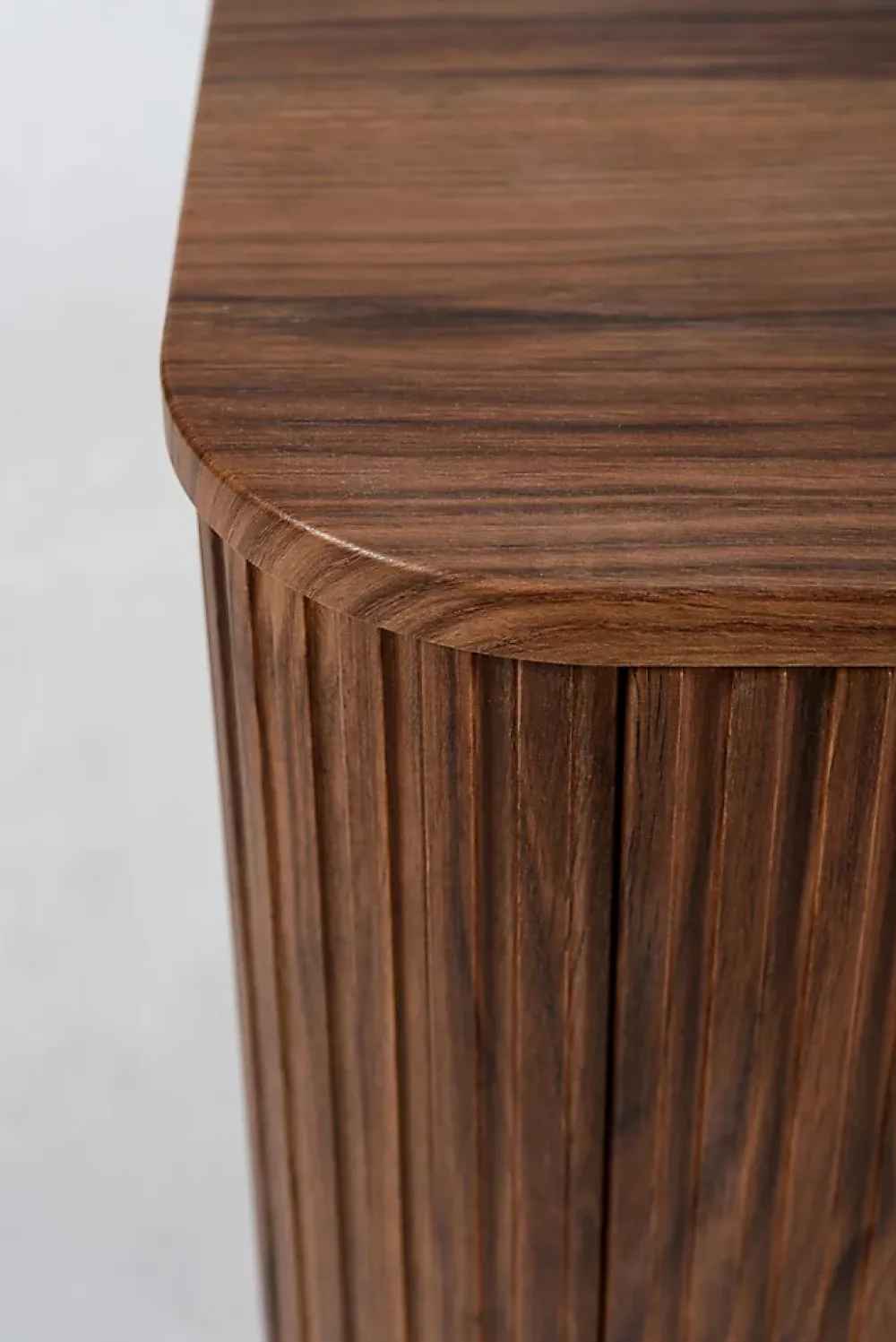 Meuble Vasque|Furnidea Meuble sous-vasque à suspendre GLAMOUR coloris noyer foncé 80 cm