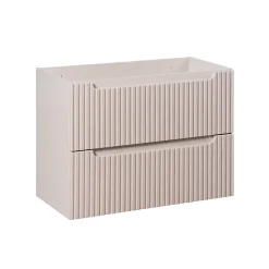Petits-Meubles Meuble sous-vasque 80cm 2 tiroirs Riva Cachemire