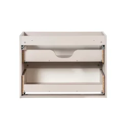 Petits-Meubles Meuble sous-vasque 80cm 2 tiroirs Riva Cachemire