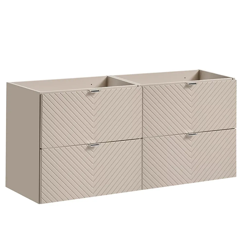 Meuble Sous-Vasque|Petits-Meubles Meuble sous-vasque 120cm 4 tiroirs Manoa Cachemire