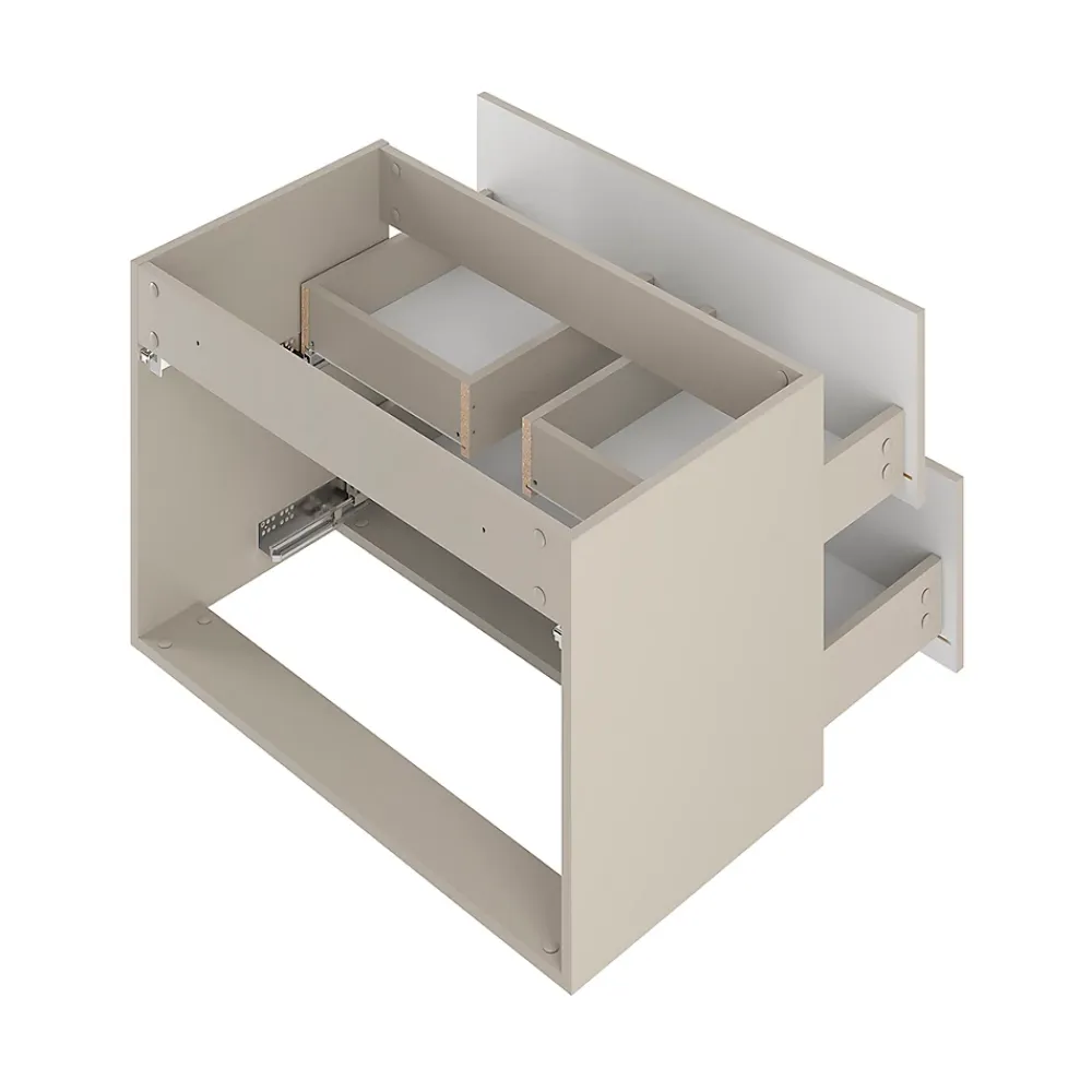 Petits-Meubles Meuble sous-vasque 80cm Ellie Cachemire