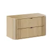 Petits-Meubles Meuble sous-vasque 100cm plan de toilette Mila Bois
