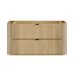 Petits-Meubles Meuble sous-vasque 100cm plan de toilette Mila Bois