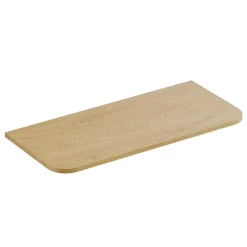 Petits-Meubles Meuble sous-vasque 100cm plan de toilette Mila Bois