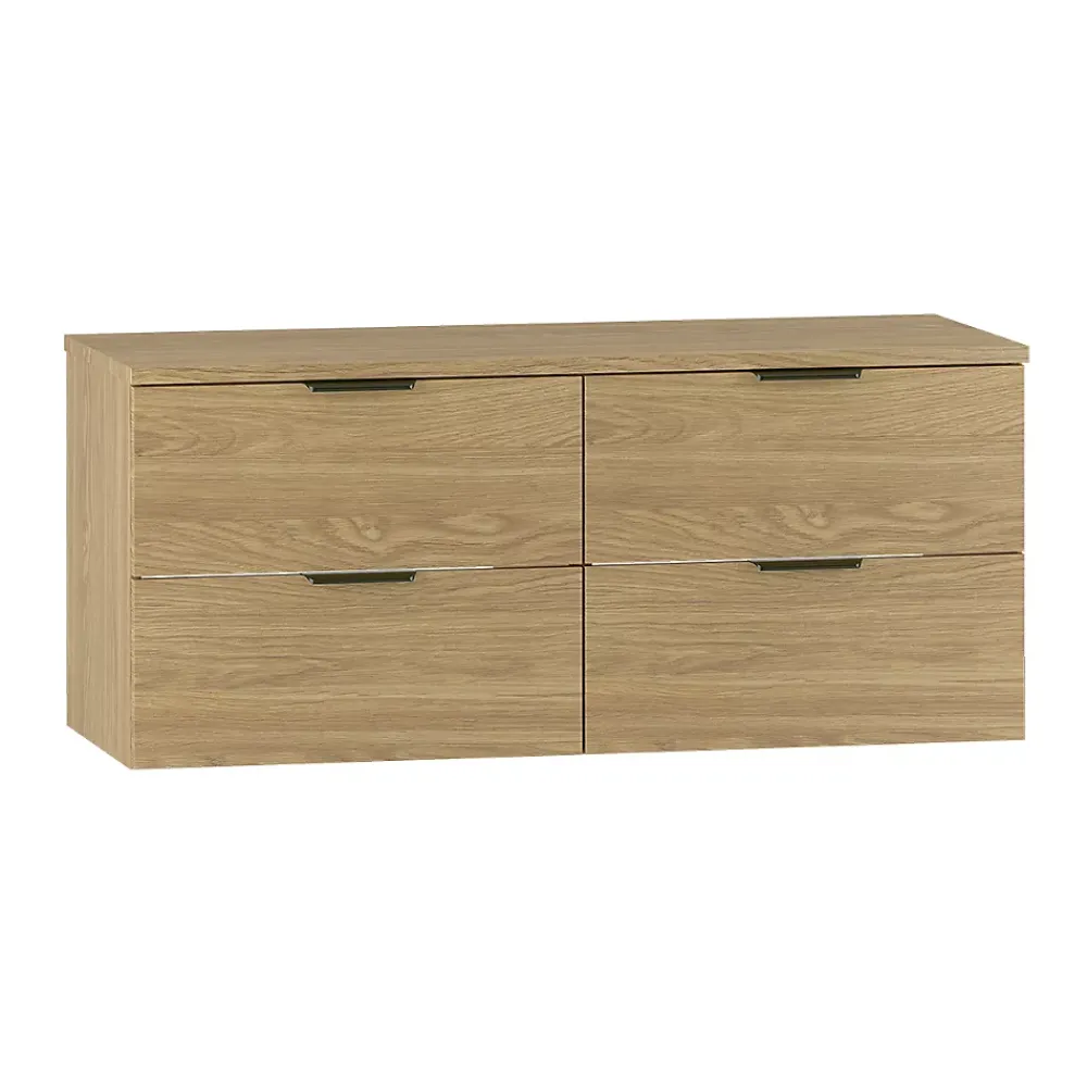 Meuble Sous-Vasque|Petits-Meubles Meuble sous-vasque 120cm plan de toilette Astrid Bois