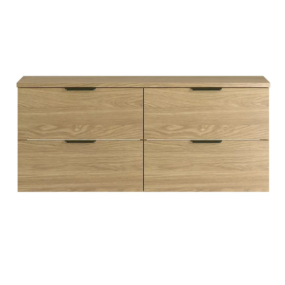 Meuble Sous-Vasque|Petits-Meubles Meuble sous-vasque 120cm plan de toilette Astrid Bois