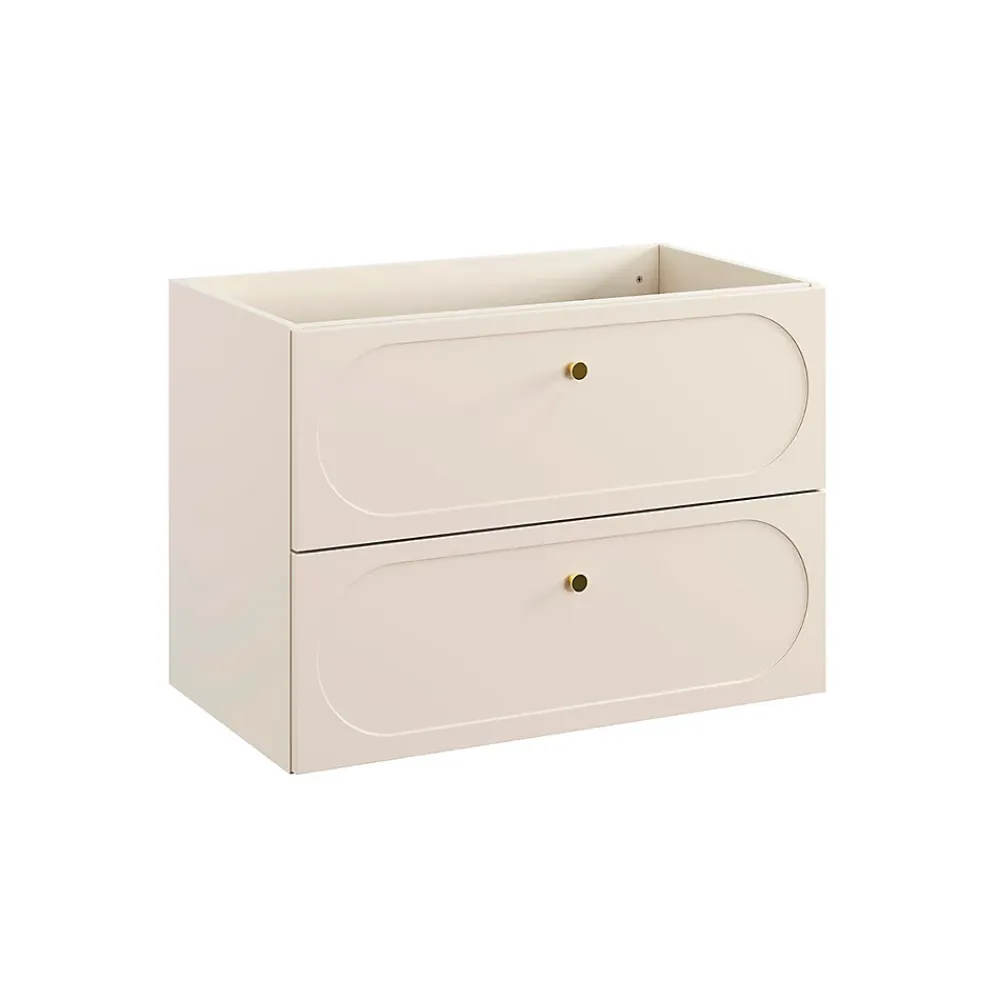 Petits-Meubles Meuble sous-vasque 80cm Sanae Beige sable