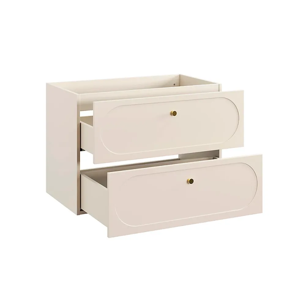 Petits-Meubles Meuble sous-vasque 80cm Sanae Beige sable