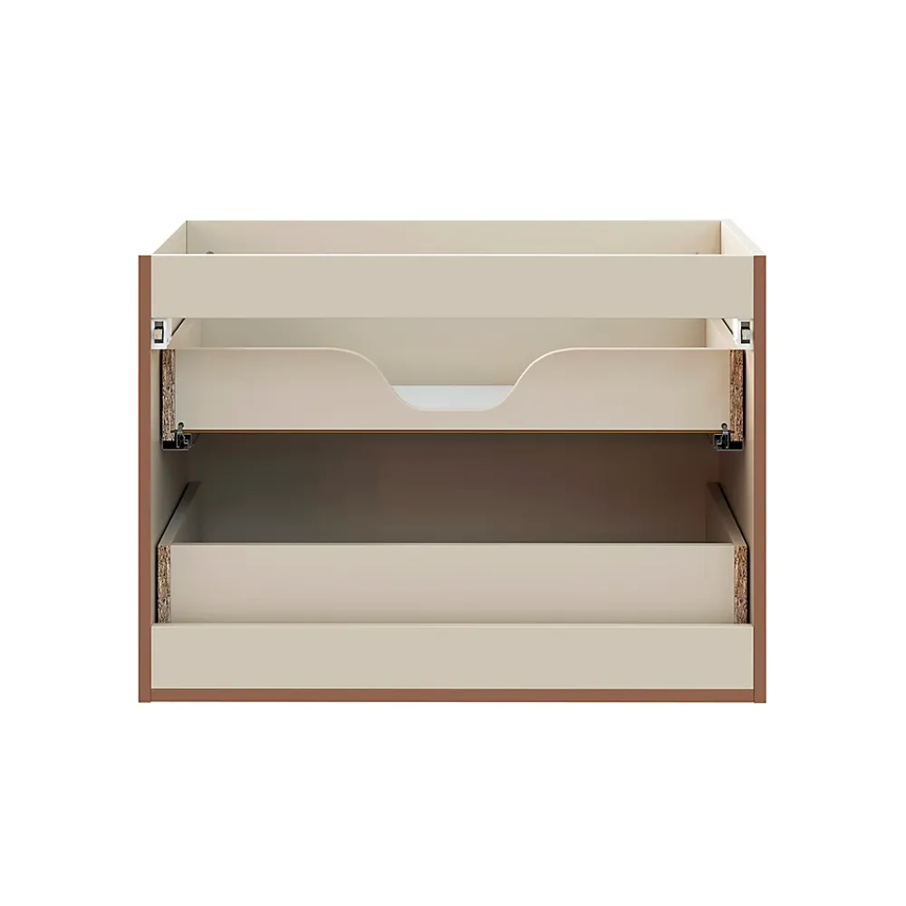 Petits-Meubles Meuble sous-vasque 80cm Sanae Beige sable