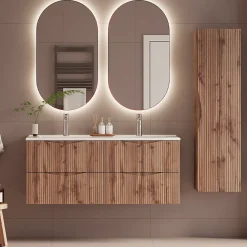 Petits-Meubles Meuble sous-vasque 120cm Tao Bois