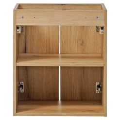 [En.Casa] Meuble sous-vasque NEWPORT 50 x 60 x 40 cm effet chêne en.casa