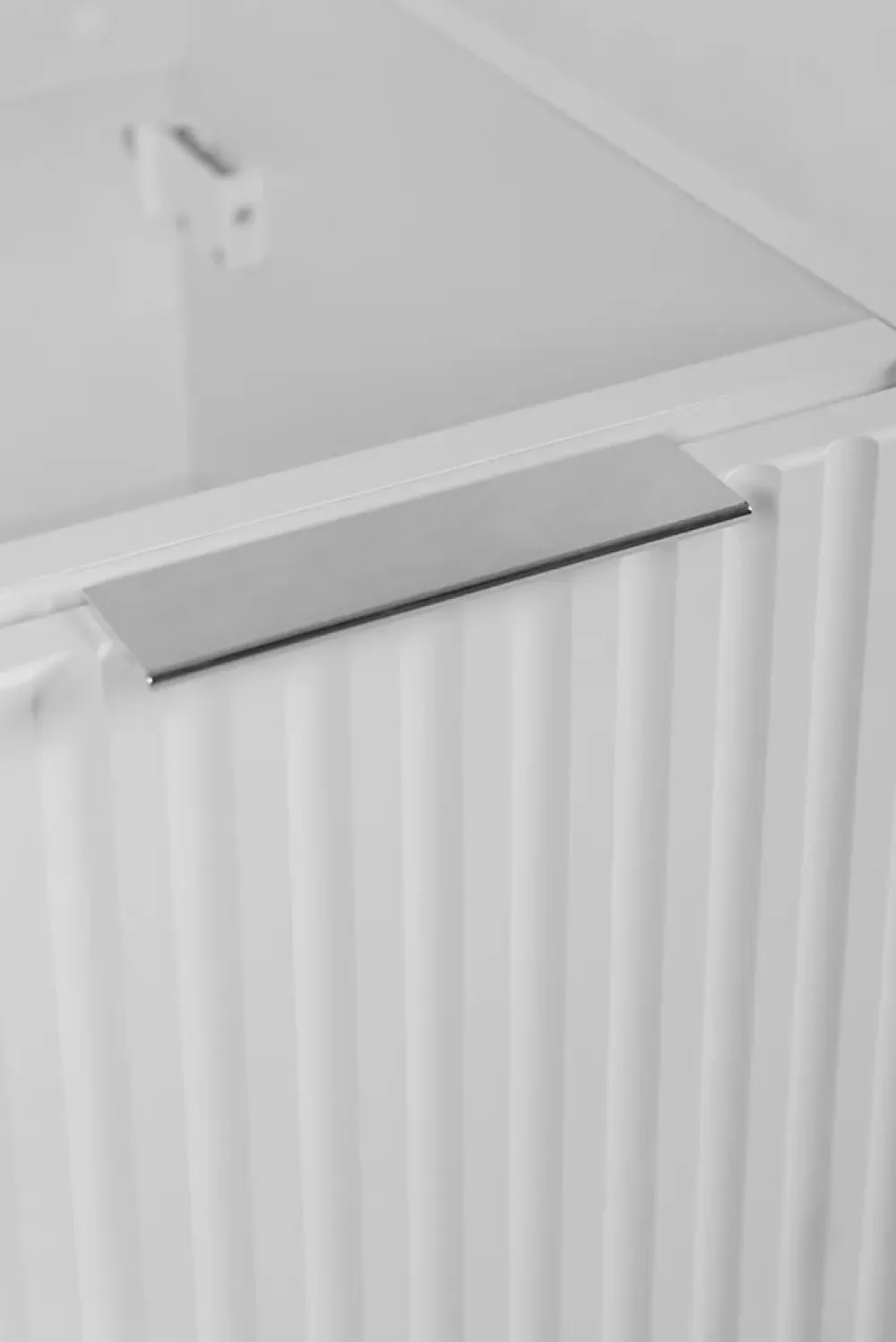 Meuble Sous Lavabo|Furnidea Meuble suspendu sous lavabo avec 2 portes FLOW BLANC 80 cm
