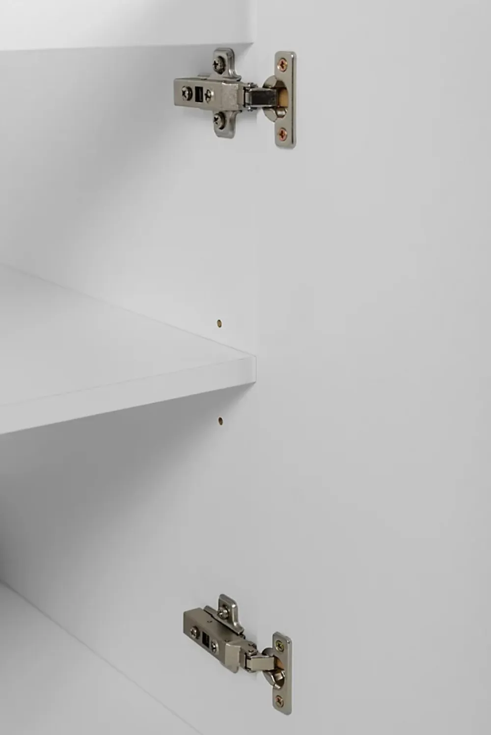 Meuble Sous Lavabo|Furnidea Meuble suspendu sous lavabo avec 2 portes FLOW BLANC 80 cm