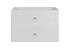 Meuble Sous Lavabo|Furnidea Meuble suspendu sous lavabo GUSTO blanc 80 cm