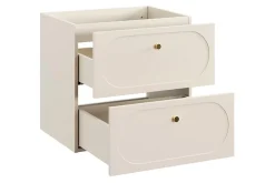 Meuble Sous Lavabo|Furnidea Meuble suspendu sous lavabo DONNA SAND beige 60 cm