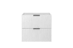 Meuble Sous Lavabo|Furnidea Meuble suspendu sous lavabo FLOW blanc 60 cm