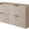 Meuble Sous Lavabo|Furnidea Meuble suspendu sous lavabo FLOW cachemire 120 cm