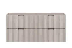 Meuble Sous Lavabo|Furnidea Meuble suspendu sous lavabo FLOW cachemire 120 cm