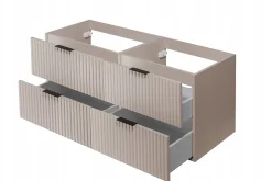 Meuble Sous Lavabo|Furnidea Meuble suspendu sous lavabo FLOW cachemire 120 cm