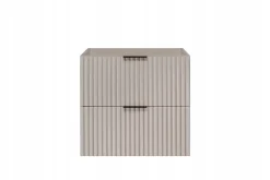 Meuble Sous Lavabo|Furnidea Meuble suspendu sous lavabo FLOW cachemire 60 cm