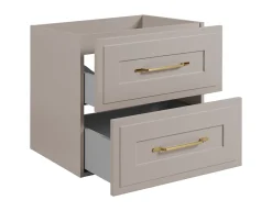 Furnidea Meuble suspendu sous lavabo CLASSIC cachemire 60 cm