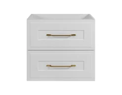 Meuble Sous Lavabo|Furnidea Meuble suspendu sous lavabo CLASSIC blanc 60 cm