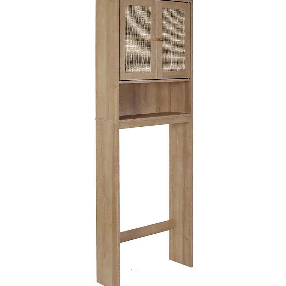 The Home Deco Factory Meuble WC cannage et bois Bali - Type: Mobilier