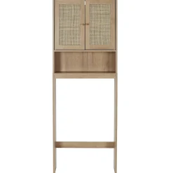 The Home Deco Factory Meuble WC cannage et bois Bali - Type: Mobilier