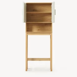 Meuble Wc|[En.Casa] Meuble WC Ferrersp 160 x 63 x 20 cm effet chêne sable naturel en.casa