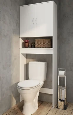 Allibert Meuble WC SOLITA 64,5 cm - Blanc Mat