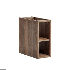 Meuble Vasque|Otitec Meubles sous vasque - 100 cm - avec Vasque à poser et Plan - BOLD OAK