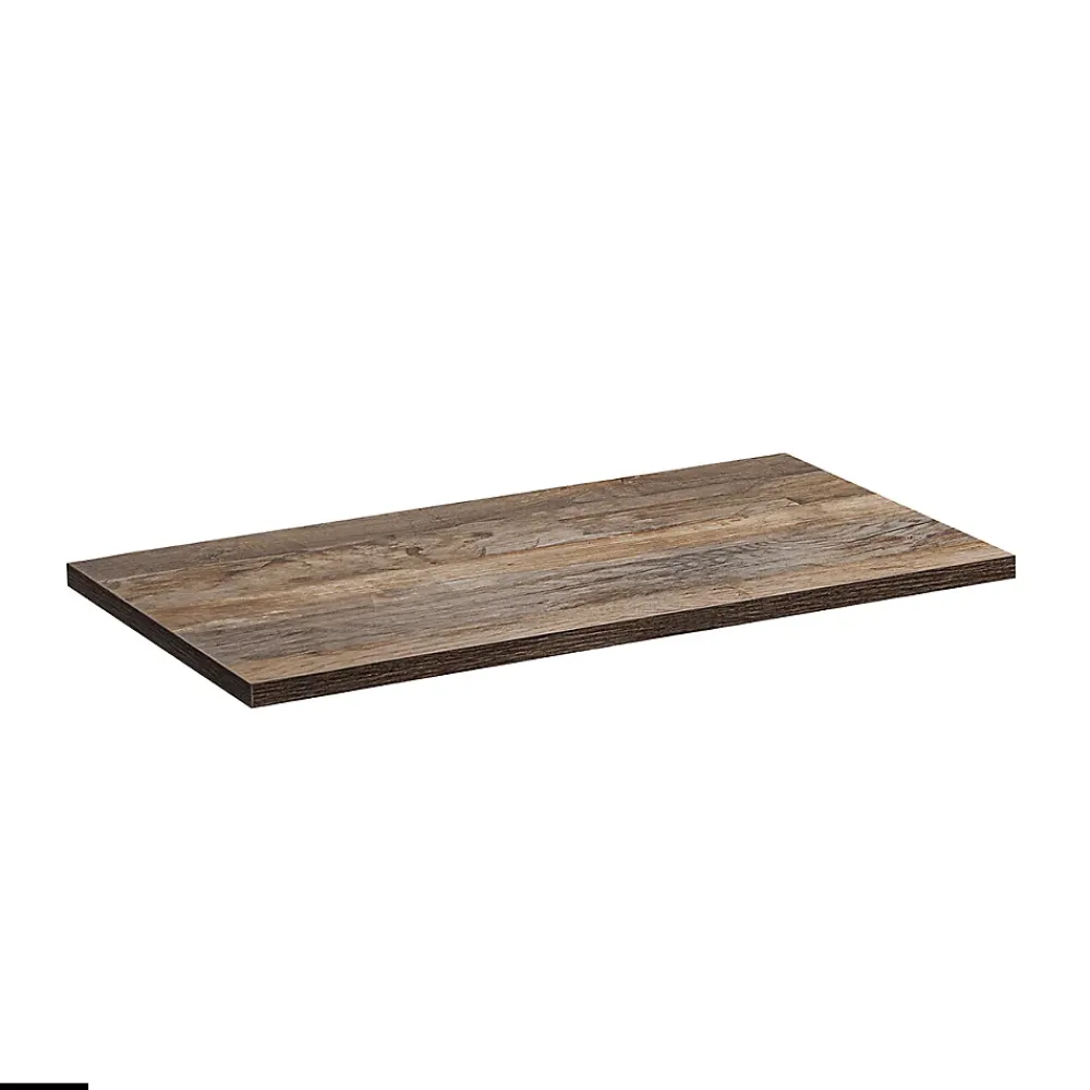 Meuble Vasque|Otitec Meubles sous vasque - 100 cm - avec Vasque à poser et Plan - BOLD OAK