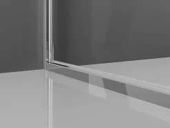 Mexen Exo cabine de douche pivotante 100 x 75 cm, transparent, chromé - 814-100-075-01-00