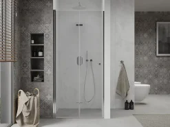 Mexen Lima porte de douche pliantes 60 cm, transparent, chrome - 856-060-000-01-00