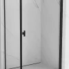 Cabine De Douche|Mexen Mist-B cabine de douche pivotante droite 80 x 110 cm, cadre noir, noir - 8A2T-080-110-70-70-P